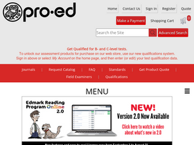 'proedinc.com' screenshot