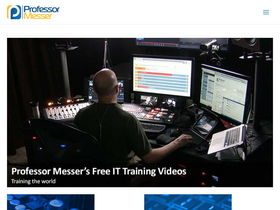 'professormesser.com' screenshot