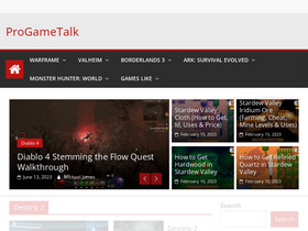 'progametalk.com' screenshot