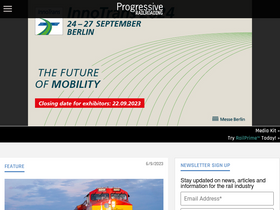 'progressiverailroading.com' screenshot
