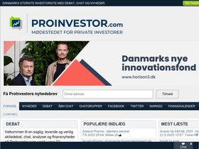 'proinvestor.com' screenshot