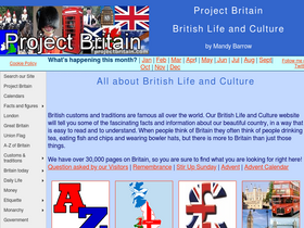 'projectbritain.com' screenshot