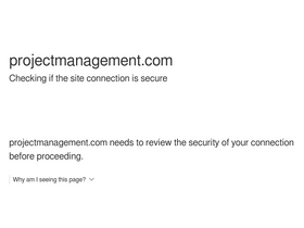 'projectmanagement.com' screenshot