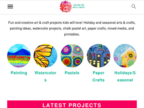 'projectswithkids.com' screenshot