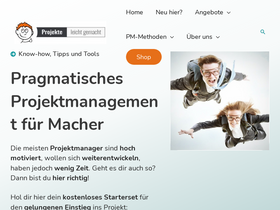 'projekte-leicht-gemacht.de' screenshot