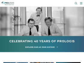 'prologis.com' screenshot