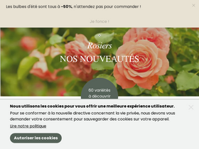 'promessedefleurs.com' screenshot