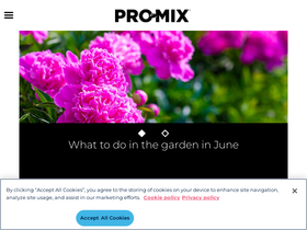 'promixgardening.com' screenshot