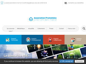 'promotelec.com' screenshot