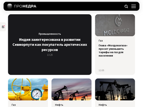 'pronedra.ru' screenshot