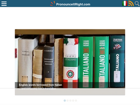 'pronounceitright.com' screenshot