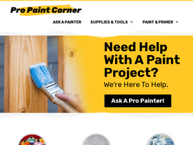 'propaintcorner.com' screenshot
