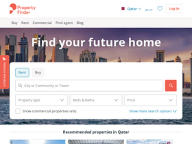 'propertyfinder.qa' screenshot
