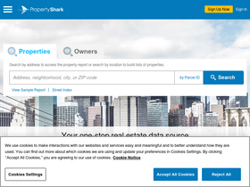 'propertyshark.com' screenshot