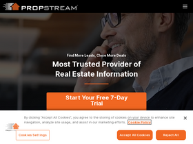 'propstream.com' screenshot