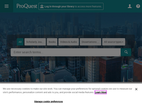 'proquest.com' screenshot