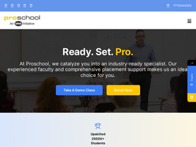 'proschoolonline.com' screenshot