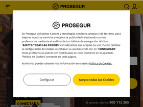 'prosegur.es' screenshot
