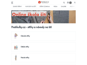 'prosikulky.cz' screenshot