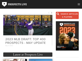 'prospectslive.com' screenshot