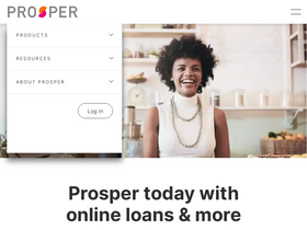 'prosper.com' screenshot