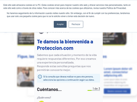 'proteccion.com' screenshot