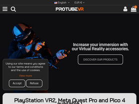 'protubevr.com' screenshot