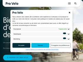 'provelo.org' screenshot