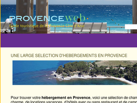 'provenceweb.fr' screenshot