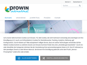'prowin.net' screenshot