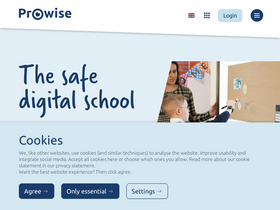 'prowise.com' screenshot