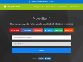 'proxysite.one' screenshot