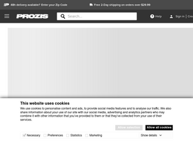 'prozis.com' screenshot