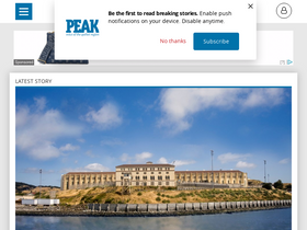 'prpeak.com' screenshot