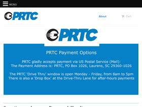 'prtcnet.com' screenshot