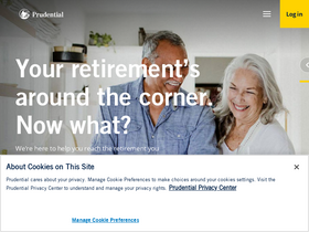 'prudential.com' screenshot