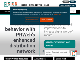 'prweb.com' screenshot