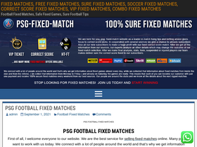 'psg-fixed-match.com' screenshot