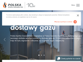 'psgaz.pl' screenshot