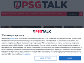 'psgtalk.com' screenshot