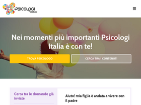 'psicologi-italia.it' screenshot