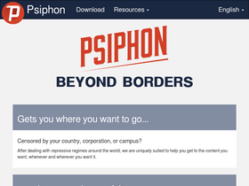 'psiphon3.com' screenshot