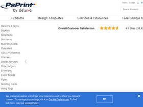 'psprint.com' screenshot