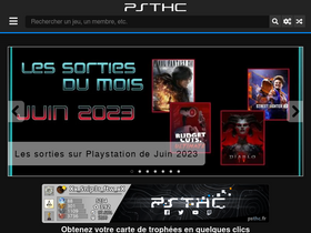'psthc.fr' screenshot