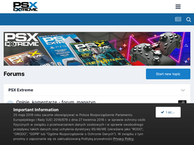 'psxextreme.info' screenshot