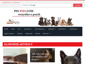 'psy-pies.com' screenshot