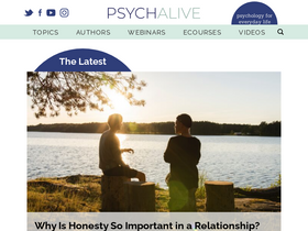 'psychalive.org' screenshot