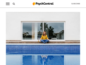 'psychcentral.com' screenshot