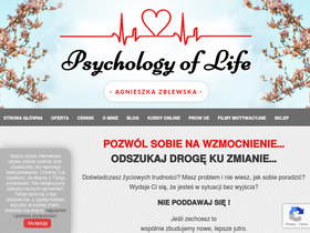 'psychologiazycia.com' screenshot