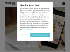 'psychologiemagazine.nl' screenshot